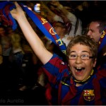 Felicidad - FC Barcelona Campeón de Liga - Rambla Canaletes - Barcelona