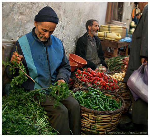 Mercado en Casablanca - Marruecos