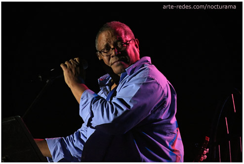 Pablo Milanés en concert, a la plaça Nova. Fiesta Mayor de Terrassa, Barcelona.