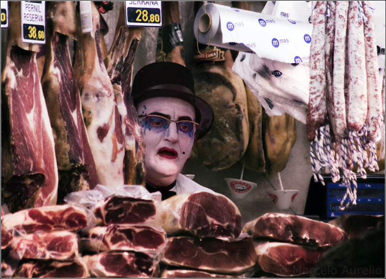 Carnestoltes al Mercat de la Boquería - Barcelona