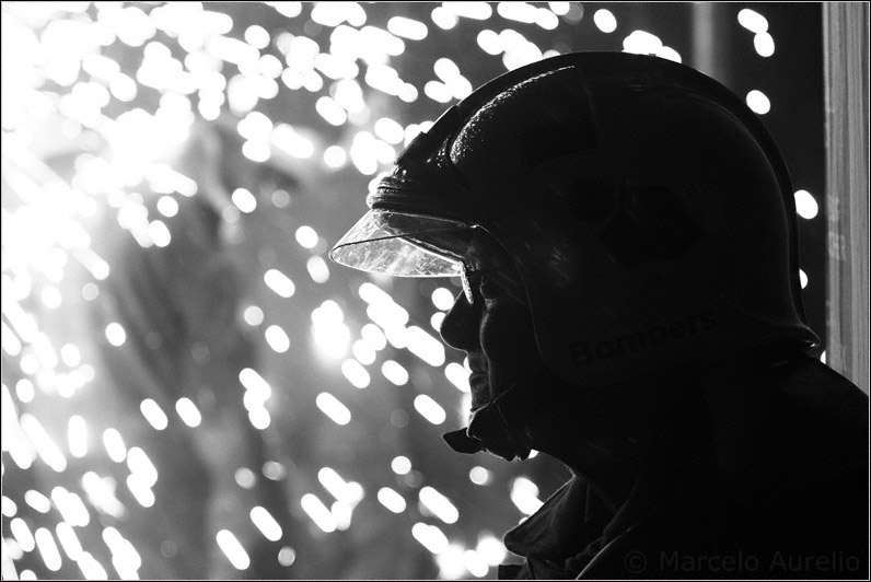 El bombero - Raval Infernal Terrassa 2008 - Barcelona