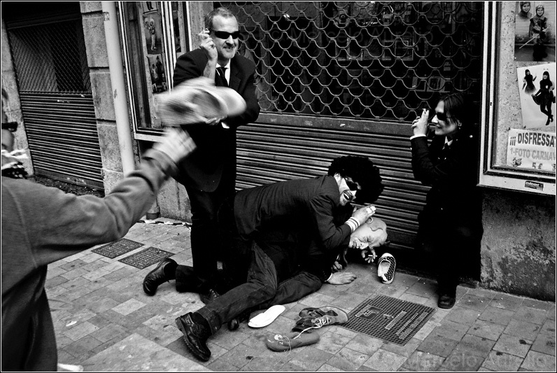 Zapatazo a Bush - Tarragona