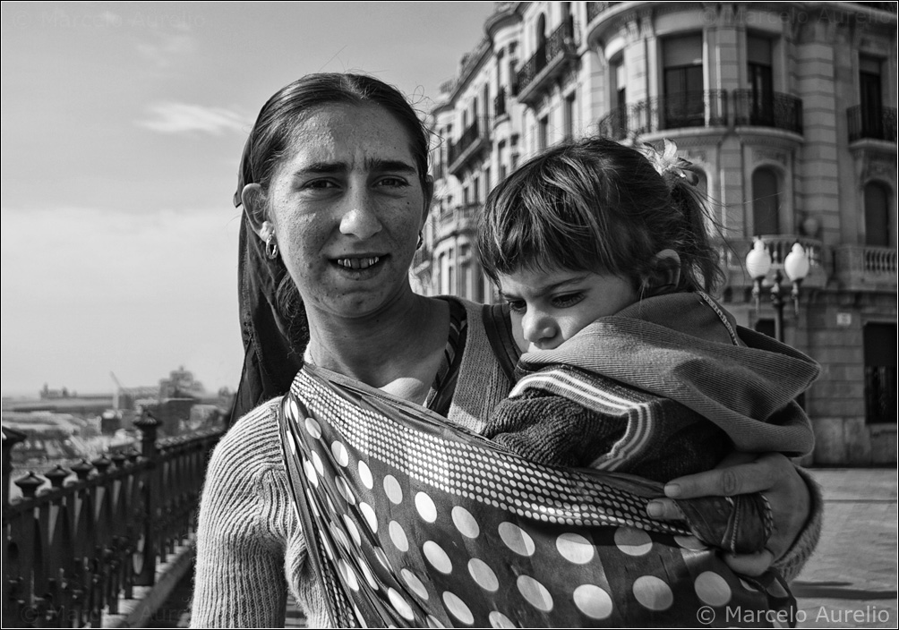 Mirela y su hija - Tarragona