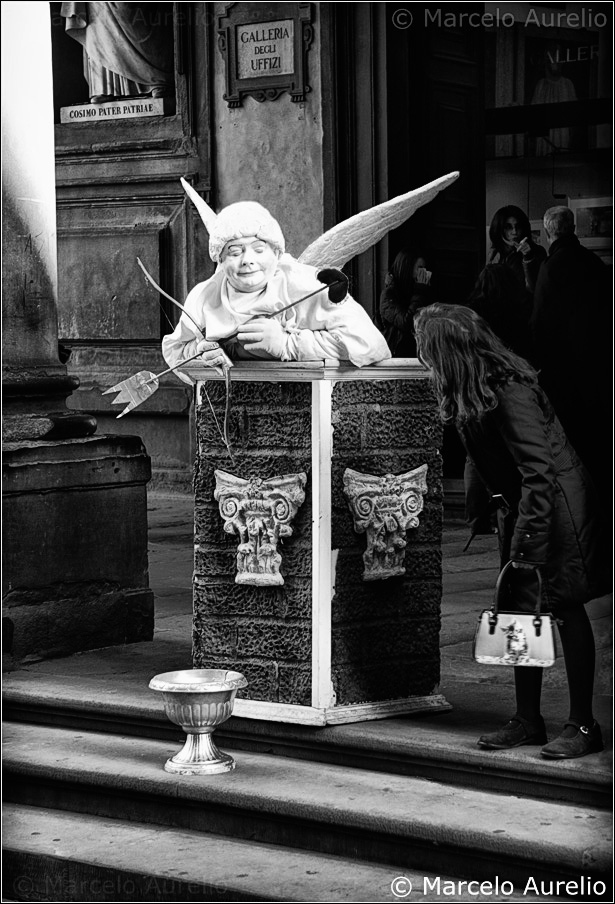 Cupido. Galería degli Uffizi, Florencia, Italia