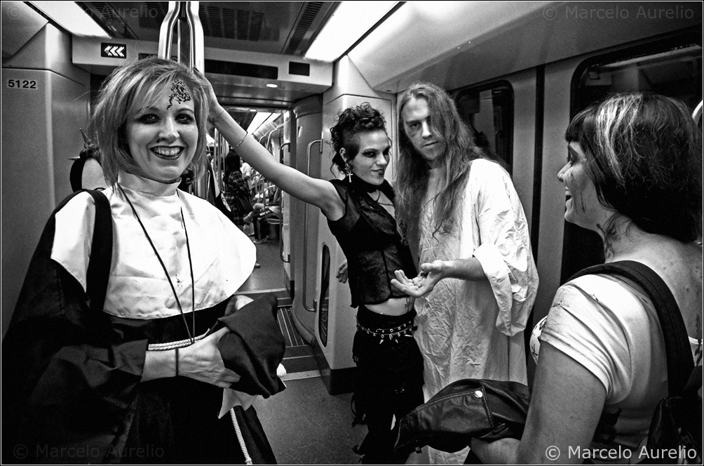 Encuentros en el metro. Barcelona