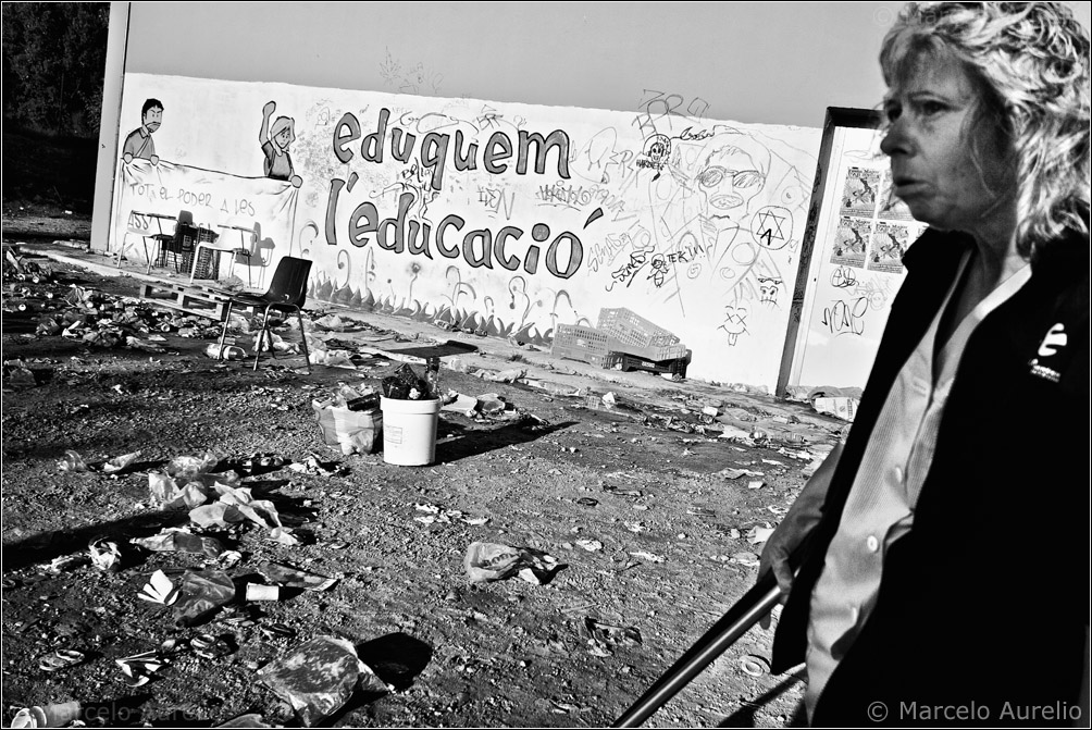 Eduquem l’educació - Después de la fiesta - UAB - Bellaterra - Barcelona