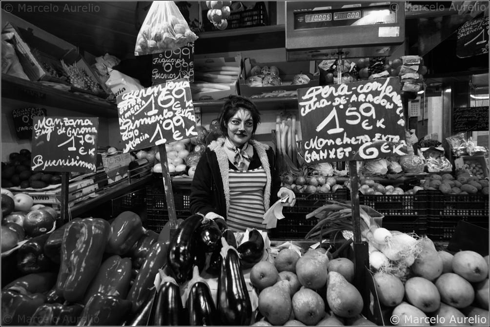 Carnaval en el Mercado de la Boqueria - Barcelona