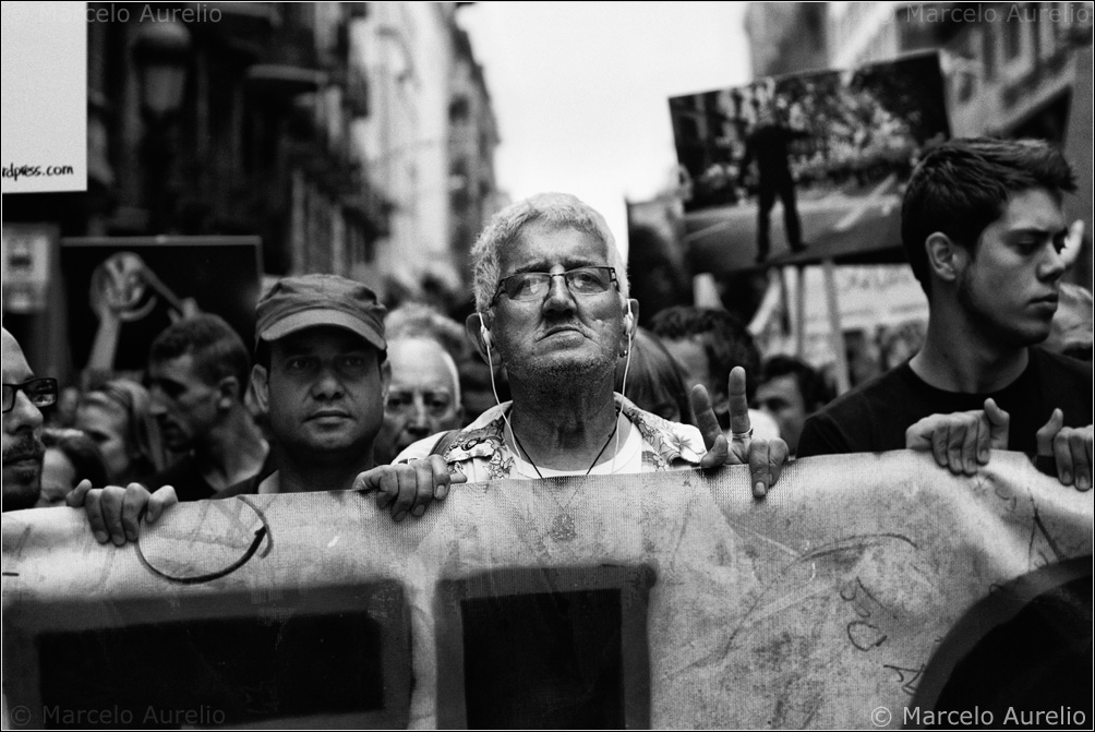 Indignados – Manifestación 19J – Barcelona