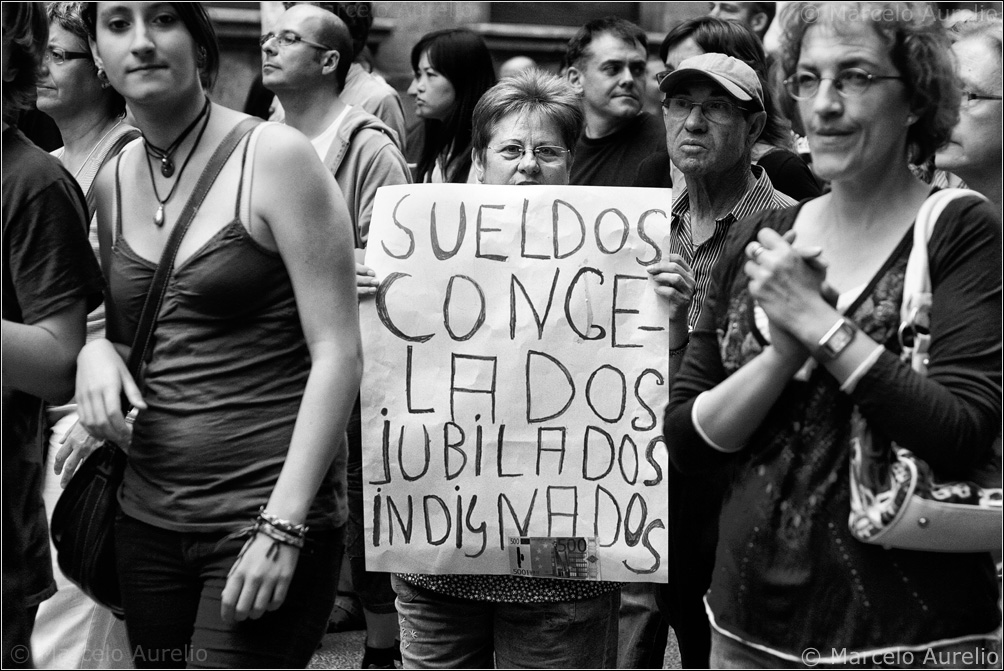 Indignados – Manifestación 19J – Barcelona