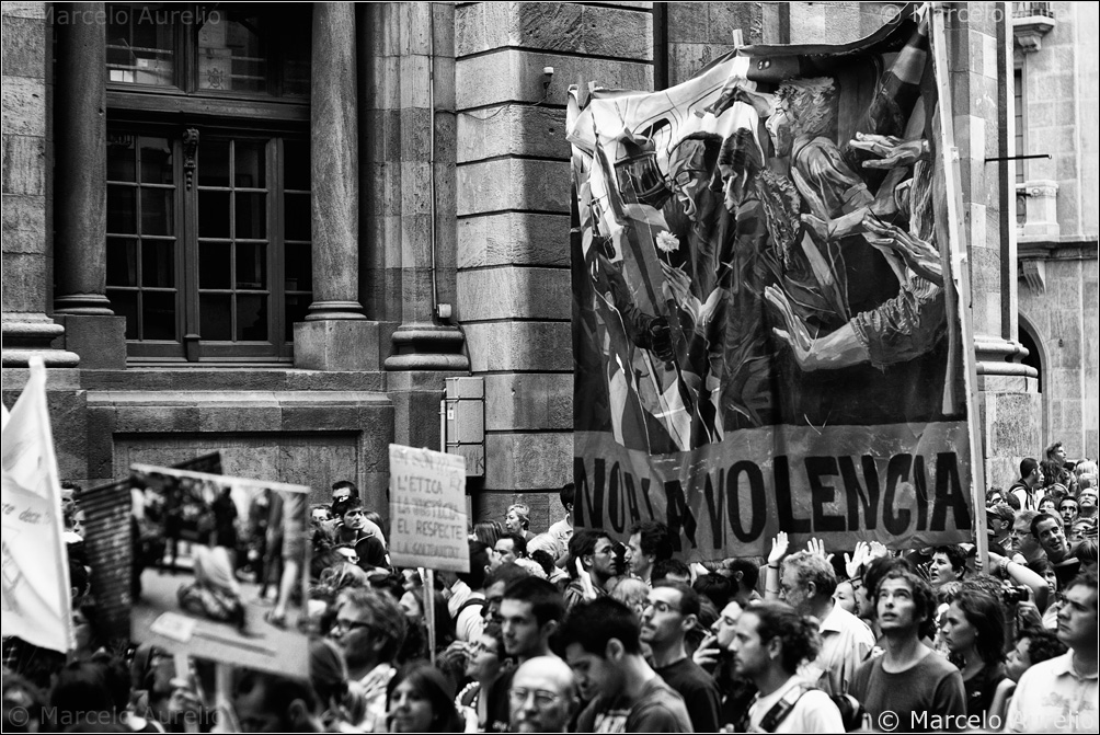 Indignados – Manifestación 19J – Barcelona