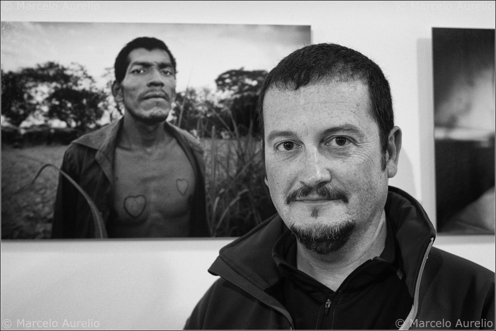 Alfons Rodríguez en la presentación de su libro "Entre miradas" en The Private Space. Barcelona 04/2012.