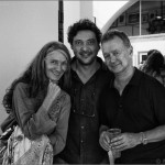 Eva Huarte, Marco Ansaloni y Paco Elvira. - Inauguración de "SINCERELY YOURS," - Valid Foto BCN - Barcelona 