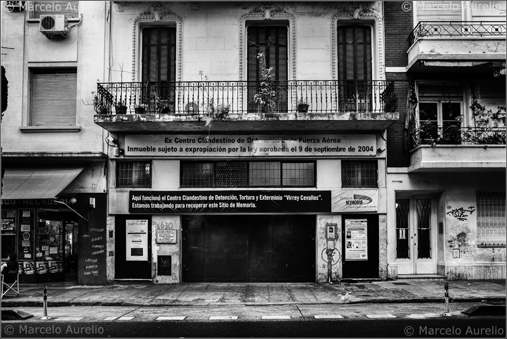 Ex-Centro Clandestino de Detención, Tortura y Exterminio Virrey Cevallos. Buenos Aires, 2013.  © Marcelo Aurelio