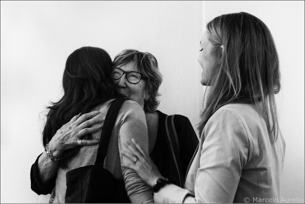 Joana Biarnés, Darcy Padilla y Silvia Omedes.Barcelona, 2014. © Marcelo Aurelio