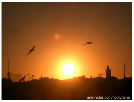 Atardece en Casablanca, Marruecos