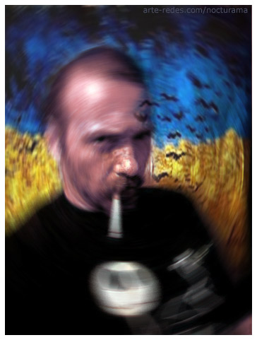 Autorretrato con campo de trigo con cuervos - Photo Friday - Experimental