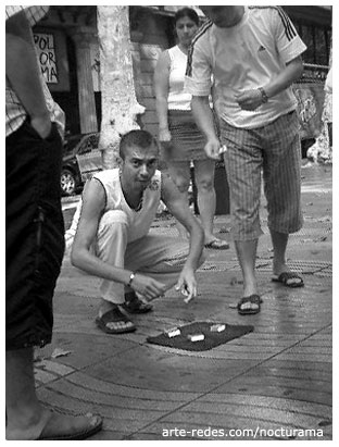 por la Rambla, Barcelona