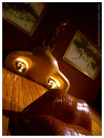 sala Mae West - instalación - Salvador Dalí y Òscar Tusquets - 1974 - Teatro-Museo Dalí. Figueras
