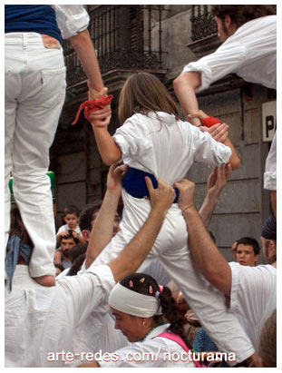 fiesta en Gracia, Barcelona