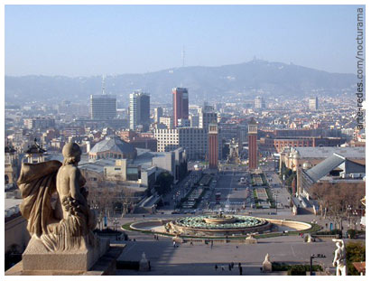 desde el MNAC - Montjuïc, Barcelona