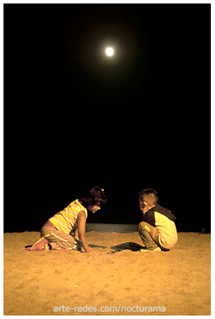 Playa de la Barceloneta, Barcelona.