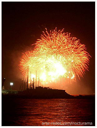 en un muelle en la Barceloneta