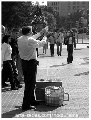 frente a Plaza Catalunya. Barcelona