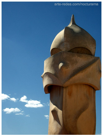 Chimenea - La Pedrera - Casa Milà 