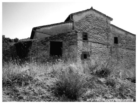 Masía abandonada camino a Rellinars, Vallès Occidental, Barcelona