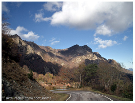 Camino hacia Olot, Girona