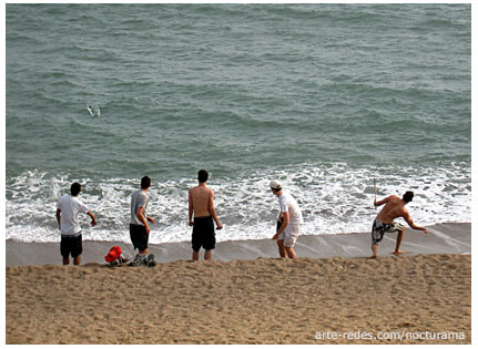 por la Barceloneta
