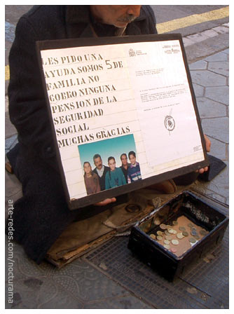 frente a la Pedrera. Barcelona