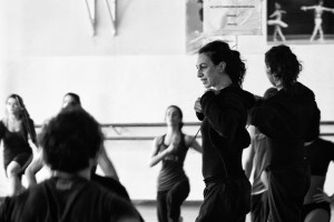 Una clase de Analia Gonzalez en el Estudio Olga Ferri. Buenos Aires, 2010. © Marcelo Aurelio