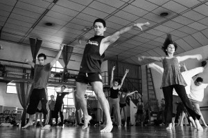 Una clase de Analia Gonzalez en el Estudio Olga Ferri. Buenos Aires, 2010. © Marcelo Aurelio