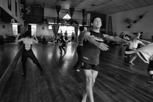 Una clase de Analia Gonzalez en el Estudio Olga Ferri. Buenos Aires, 2010. © Marcelo Aurelio