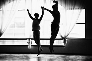 Una clase de Analia Gonzalez en el Estudio Olga Ferri. Buenos Aires, 2010. © Marcelo Aurelio